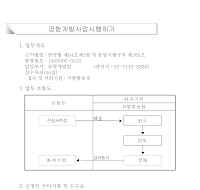 공항개발사업시행허가신청서